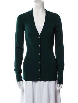 Dolce & Gabbana Virgin Wool V-Neck Sweater