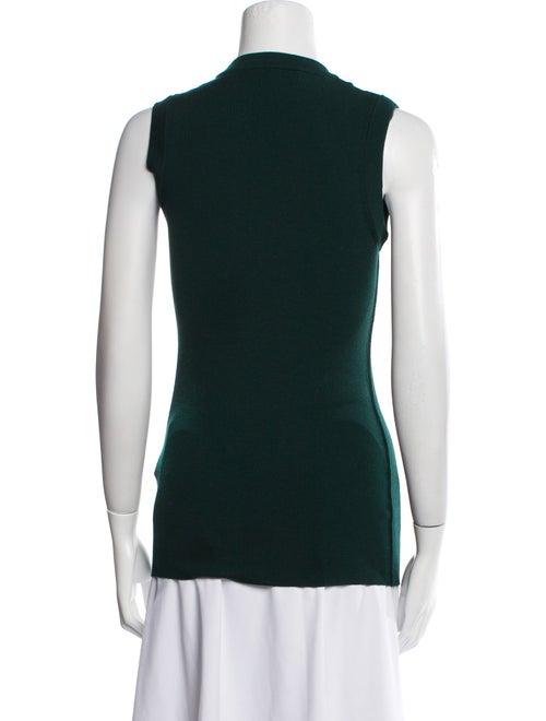 Dolce & Gabbana Virgin Wool Scoop Neck Top