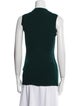 Dolce & Gabbana Virgin Wool Scoop Neck Top