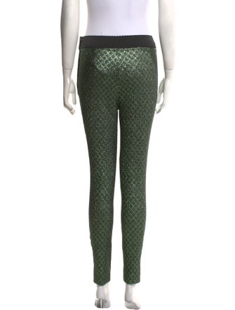 Dolce & Gabbana Printed Skinny Leg Pants