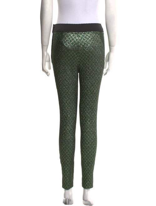 Dolce & Gabbana Printed Skinny Leg Pants