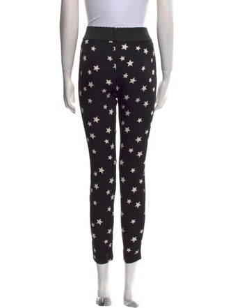 Dolce & Gabbana Silk Skinny Leg Pants