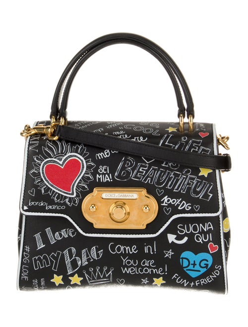 Dolce & Gabbana Leather Welcome Medium