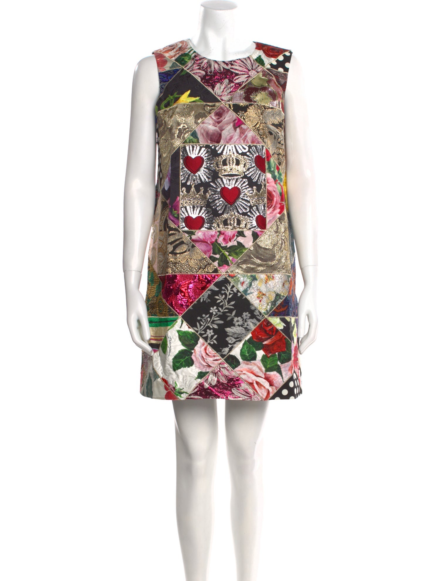 Dolce & Gabbana Printed Mini Dress w/ Tags