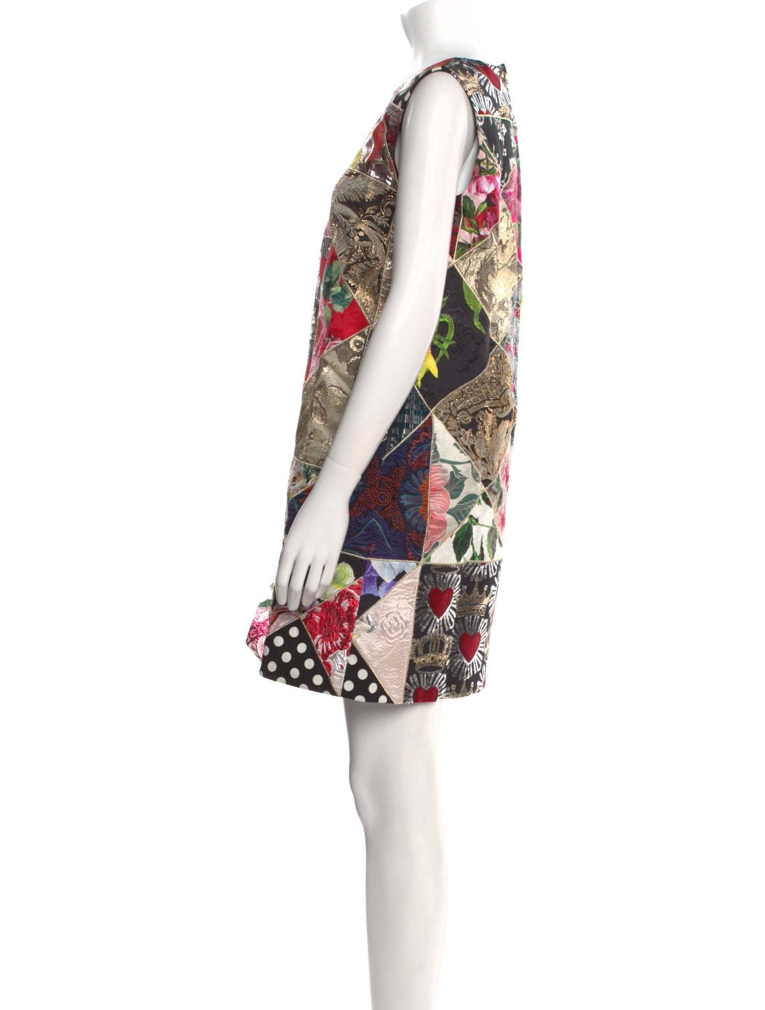 Dolce & Gabbana Printed Mini Dress w/ Tags