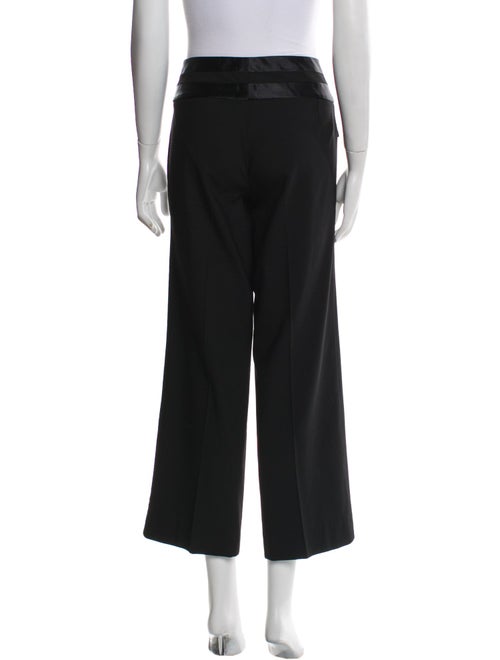 Dolce & Gabbana Virgin Wool Wide Leg Pants