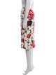 Dolce & Gabbana Floral Print Knee-Length Skirt