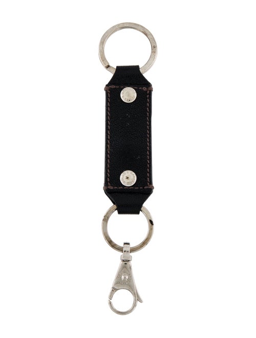 Dolce & Gabbana Logo Leather Keychain