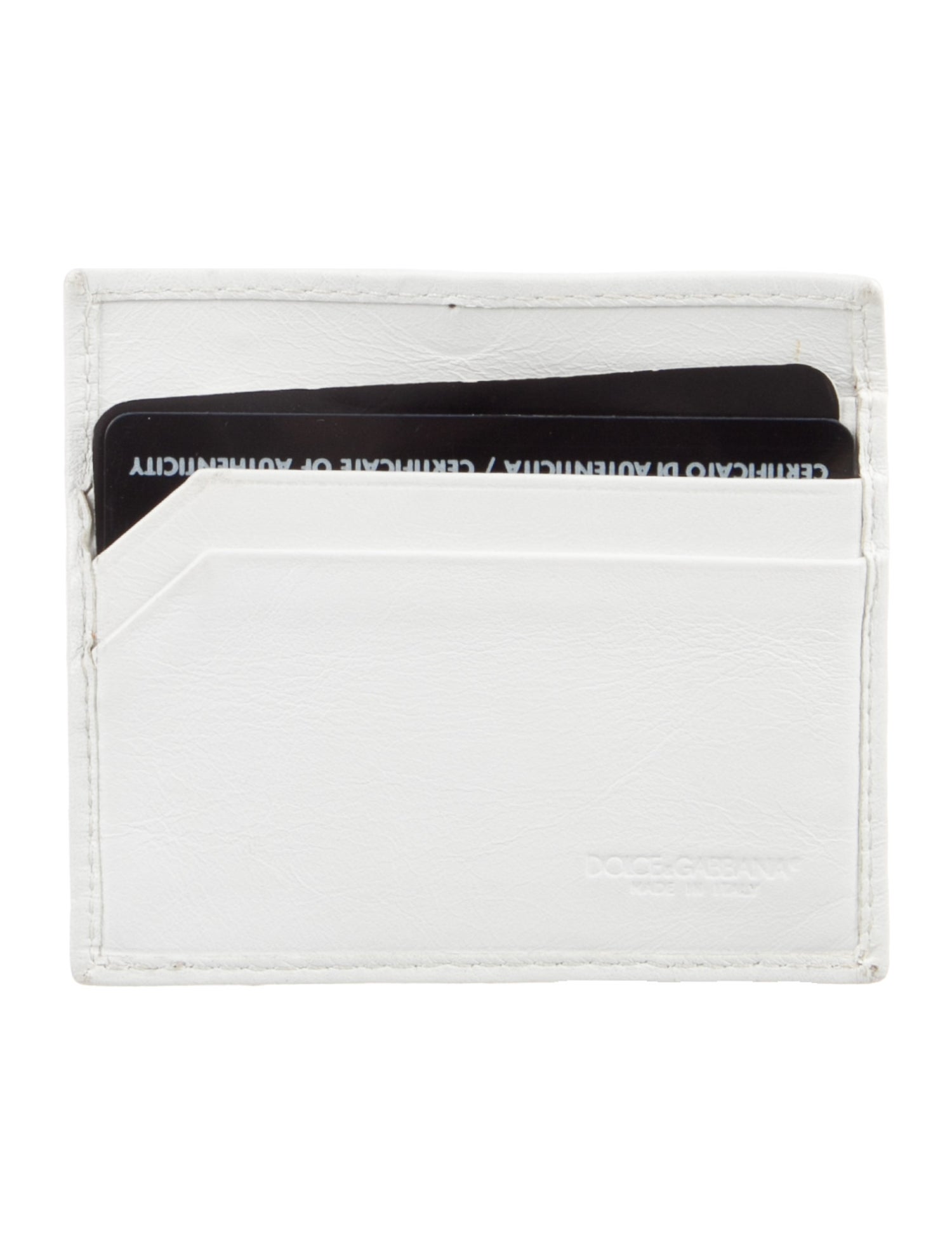 Dolce & Gabbana Water Snake Polka Dot Print Compact Wallet