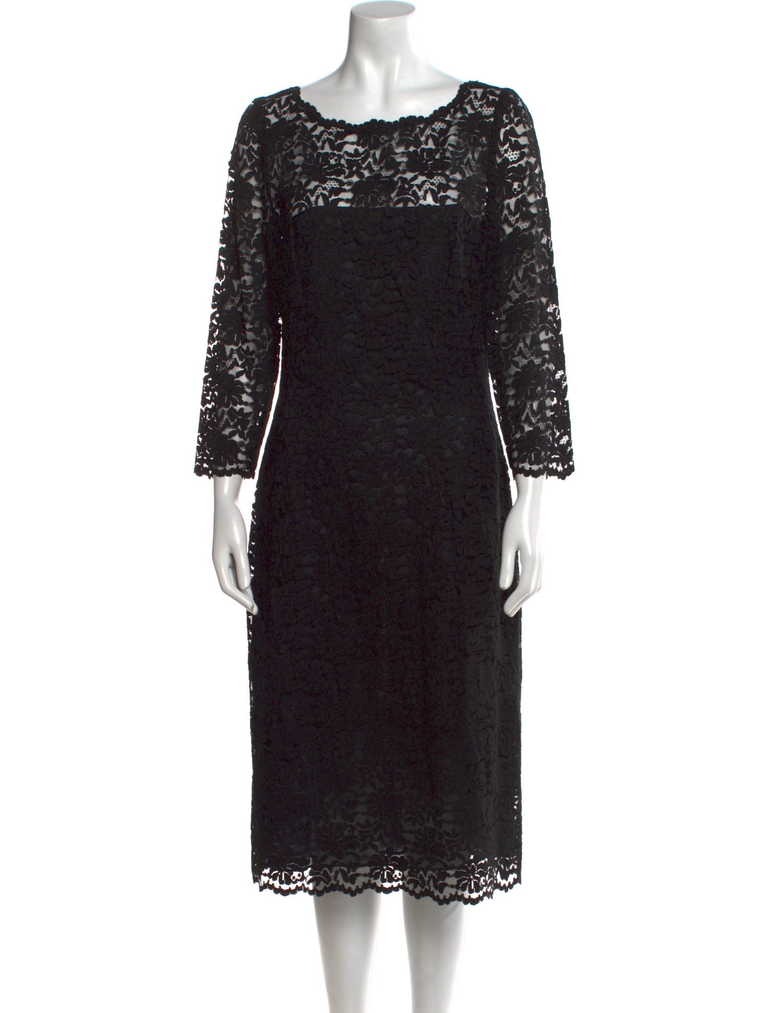 D&G Lace Midi Length Dress
