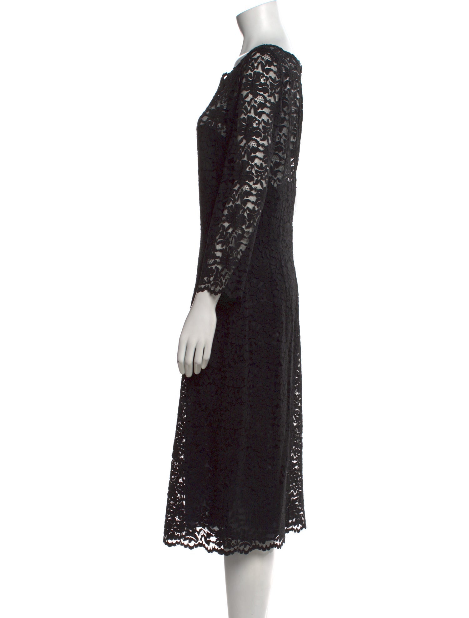 D&G Lace Midi Length Dress