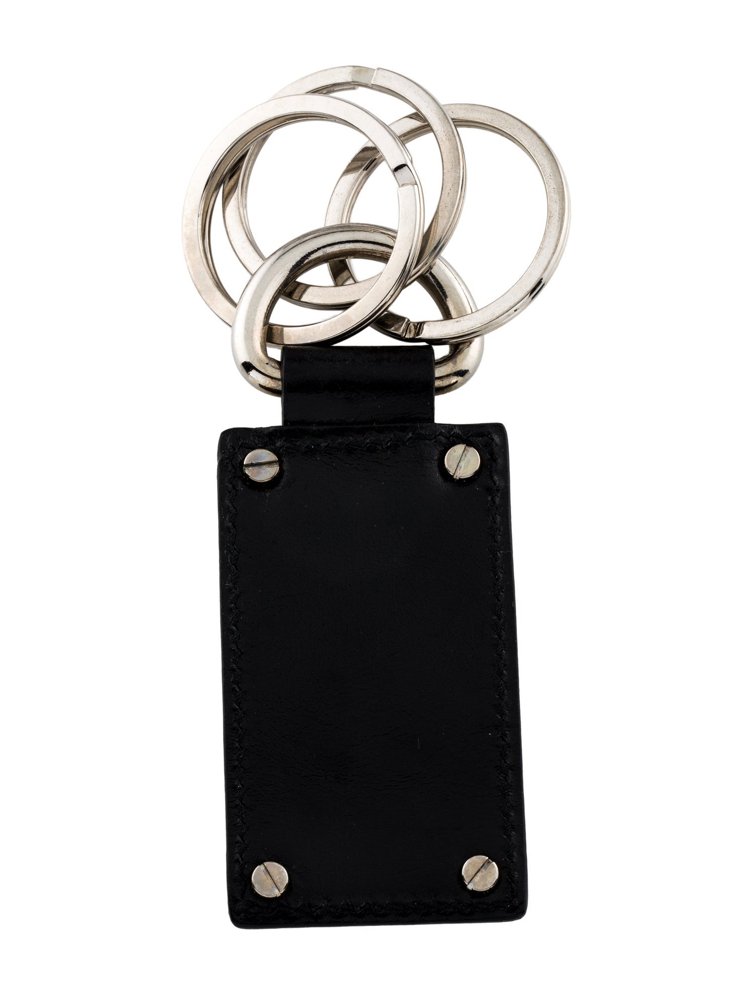 Dolce & Gabbana Logo Leather Keychain