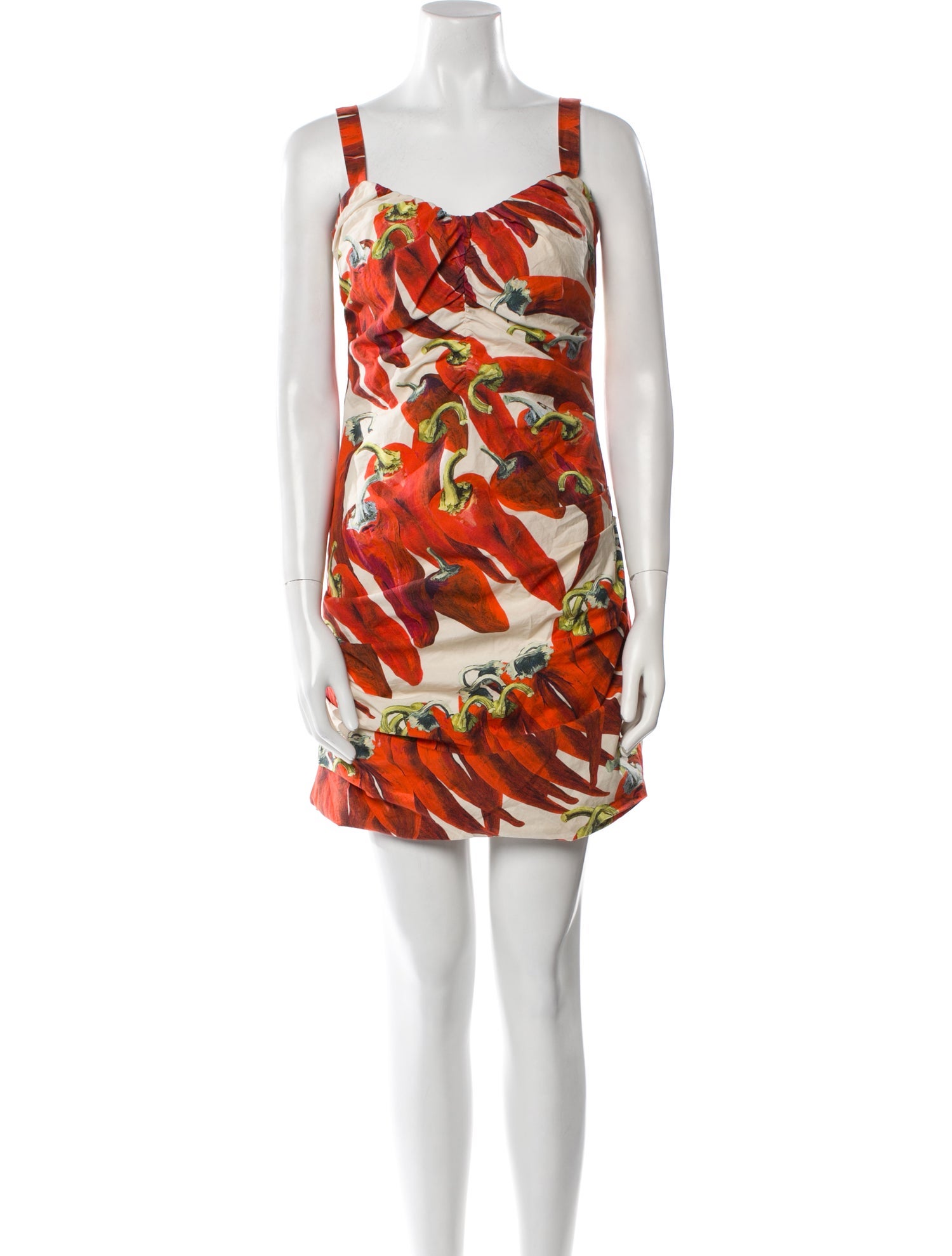 Dolce & Gabbana Printed Mini Dress