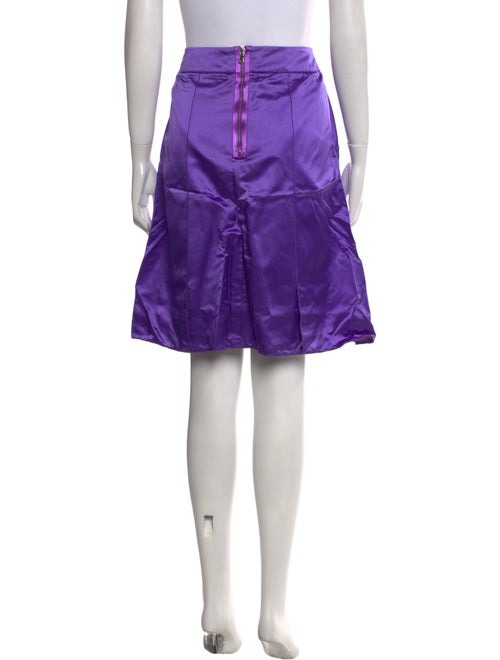 Dolce & Gabbana Silk Knee-Length Skirt