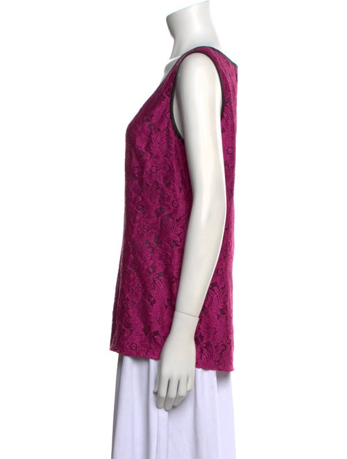 Dolce & Gabbana Lace Printed Top