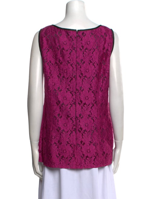 Dolce & Gabbana Lace Printed Top