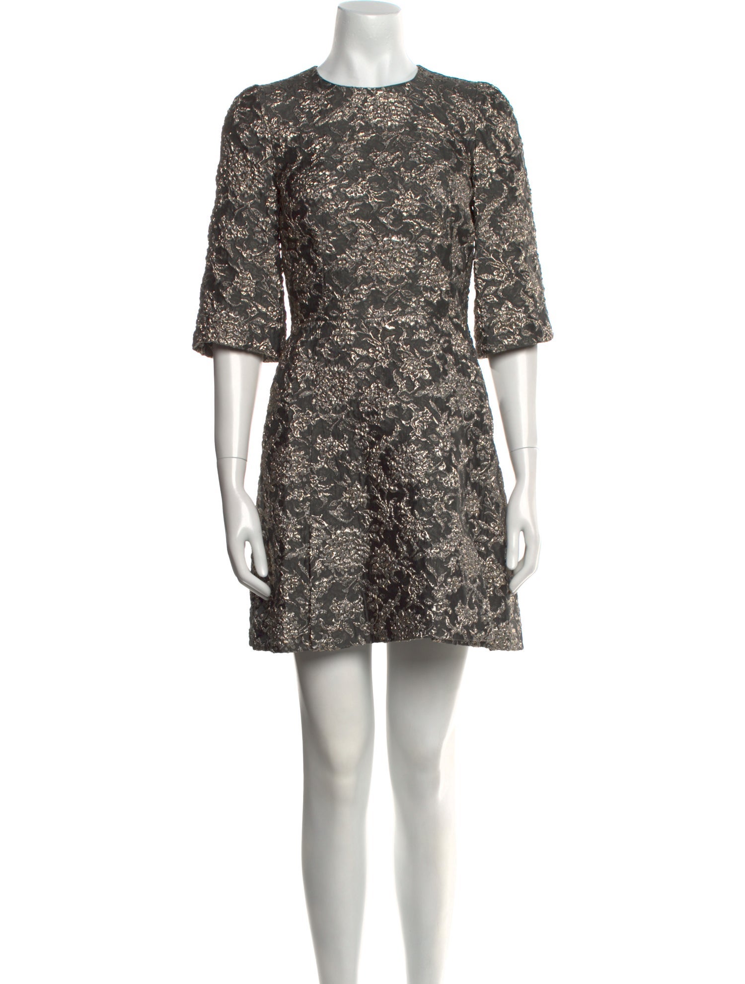 Dolce & Gabbana Floral Print Mini Dress