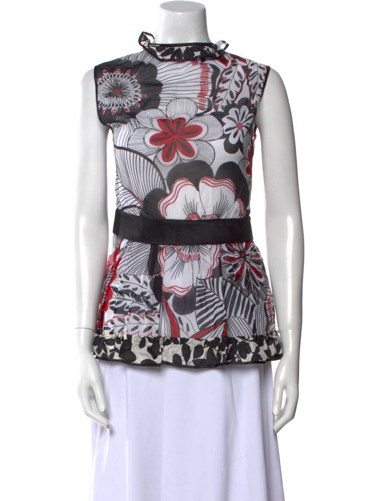 Dolce & Gabbana Vintage Printed Blouse