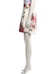 Dolce & Gabbana Floral Print Mini Skirt