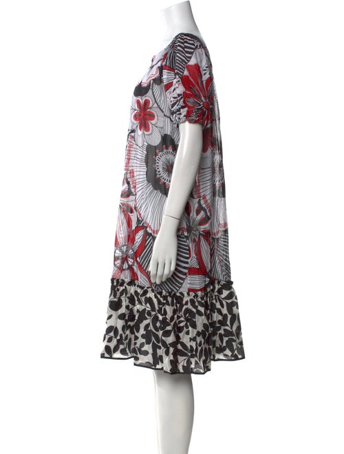 Dolce & Gabbana Printed Knee-Length Dress
