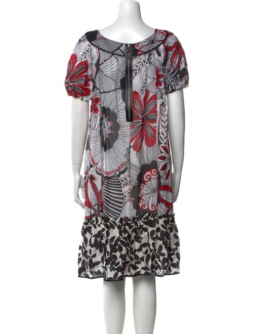 Dolce & Gabbana Printed Knee-Length Dress