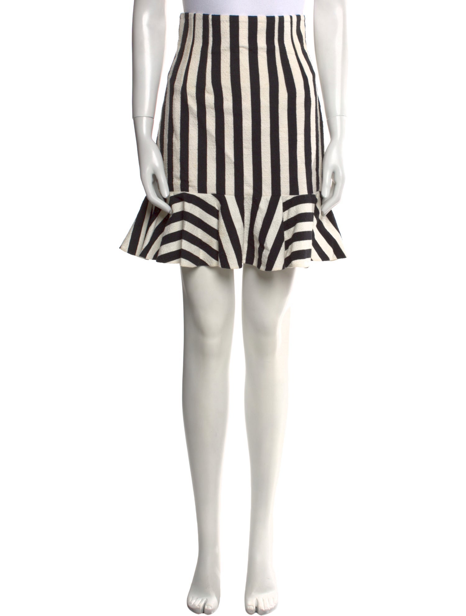 Dolce & Gabbana Striped Knee-Length Skirt