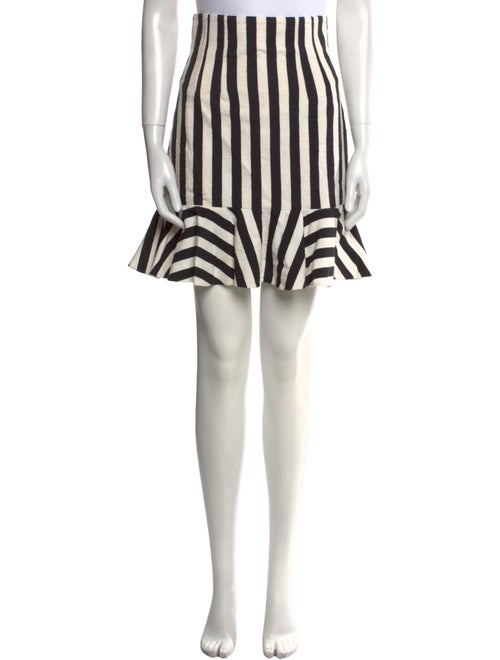 Dolce & Gabbana Striped Knee-Length Skirt