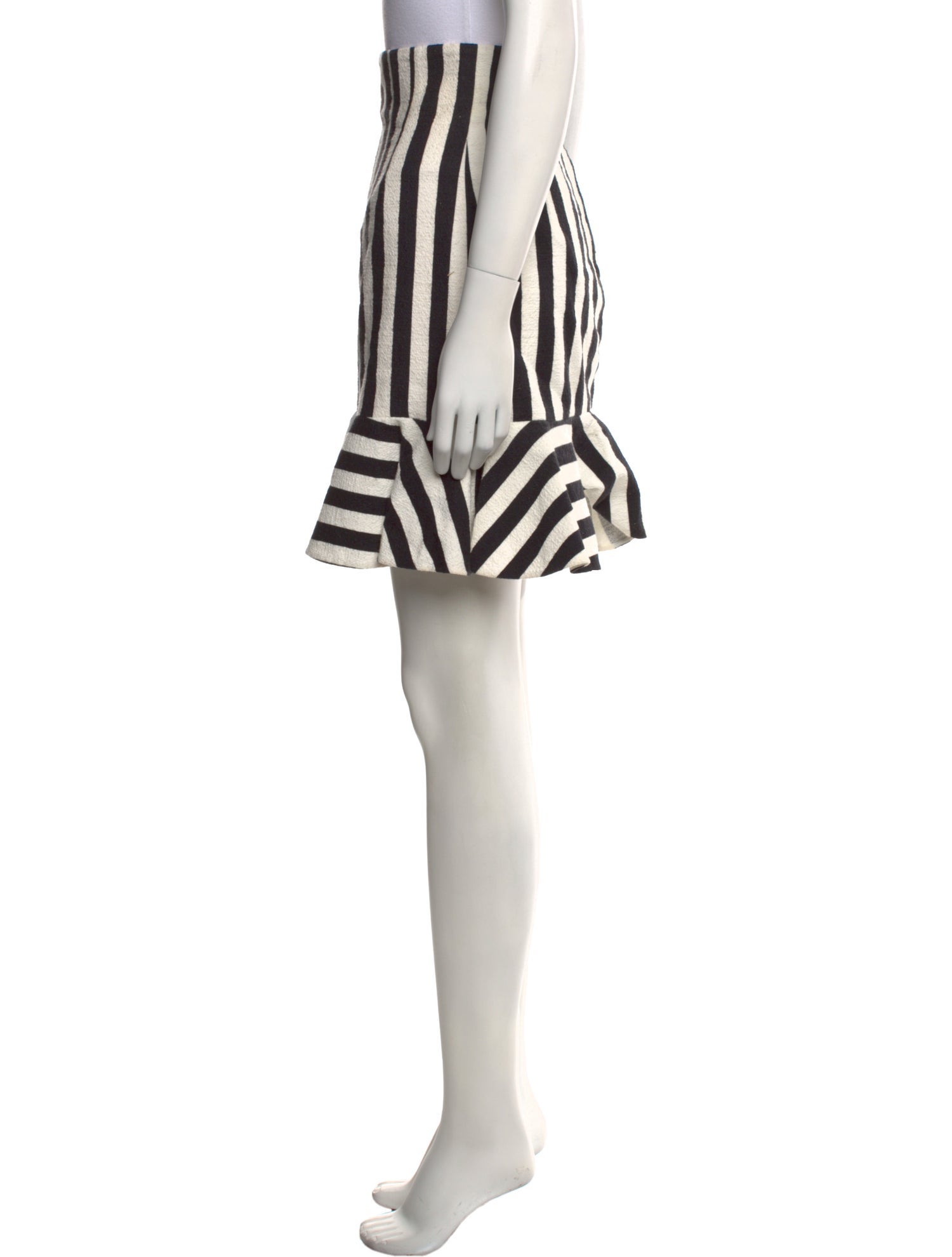 Dolce & Gabbana Striped Knee-Length Skirt