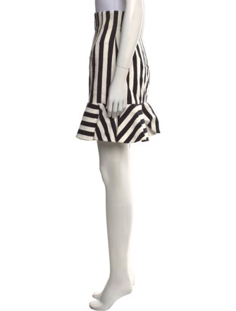 Dolce & Gabbana Striped Knee-Length Skirt