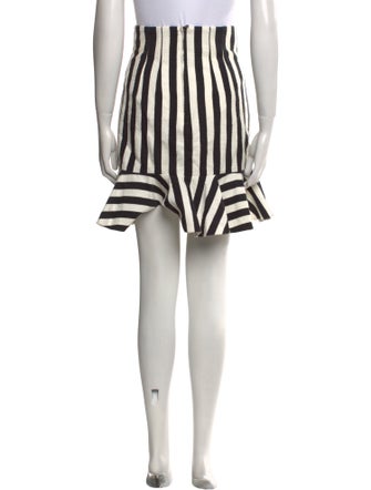 Dolce & Gabbana Striped Knee-Length Skirt