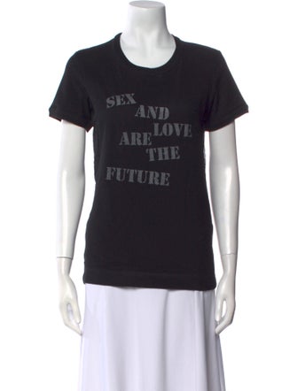 Dolce & Gabbana Graphic Print Crew Neck T-Shirt