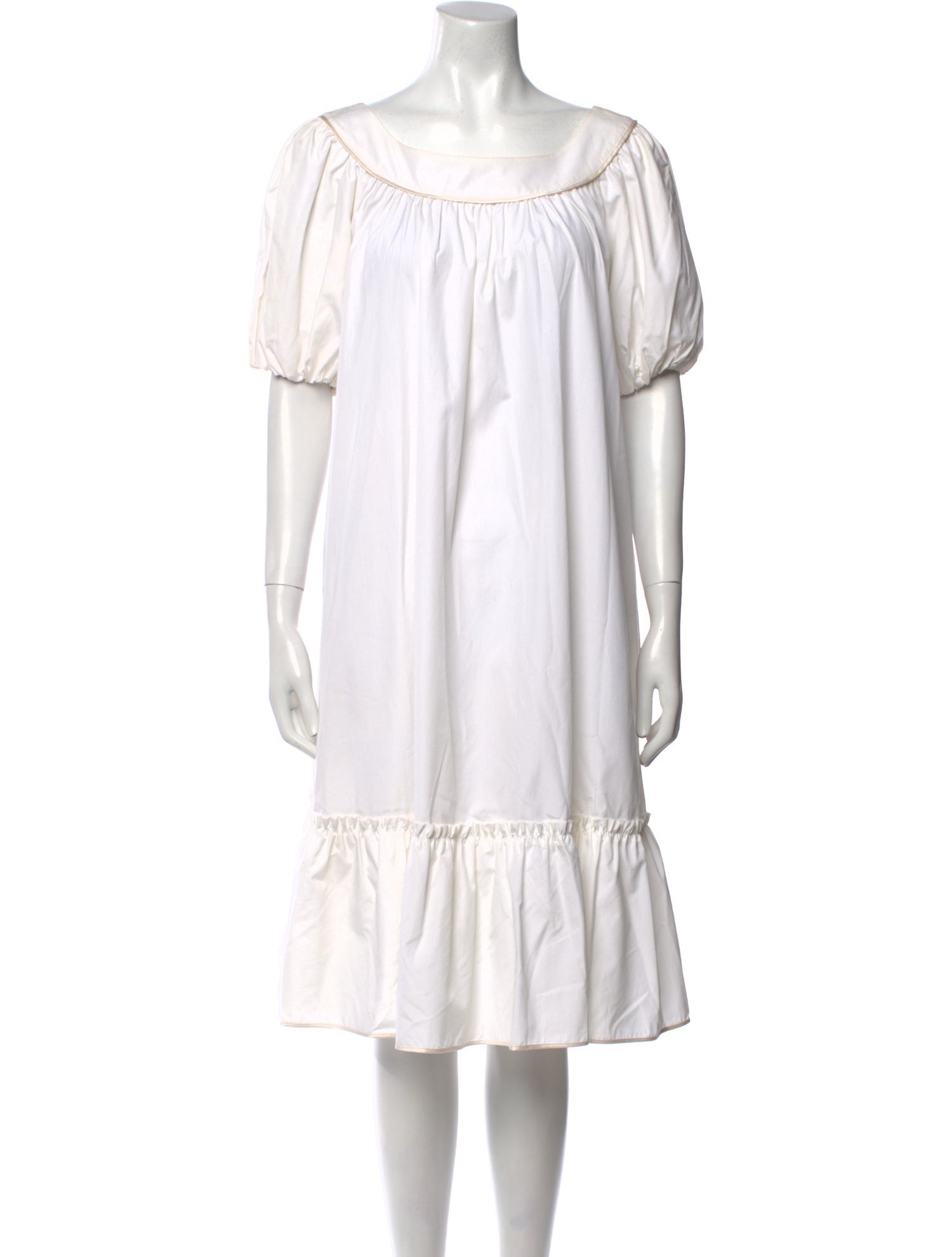 Dolce & Gabbana Bateau Neckline Midi Length Dress