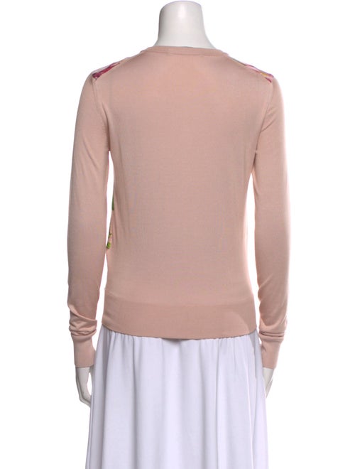 Dolce & Gabbana Silk Floral Print Sweatshirt