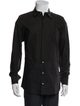 Dolce & Gabbana Plaid Print Long Sleeve Tuxedo Shirt