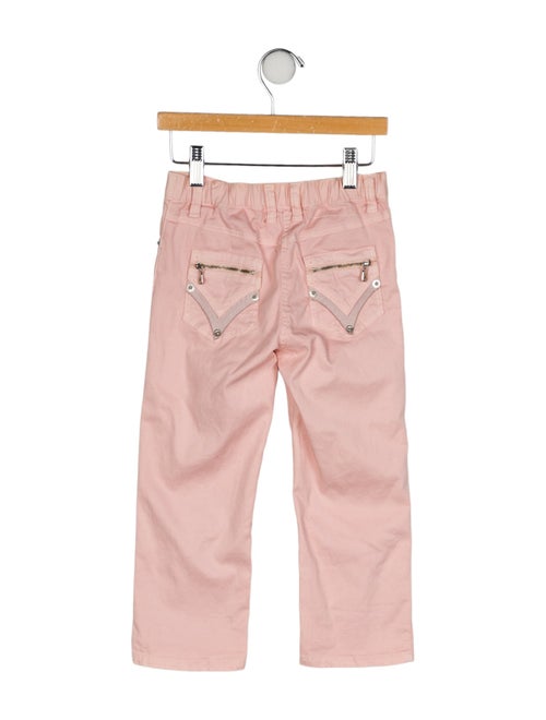 Dolce & Gabbana Solid Flat Front Jeans