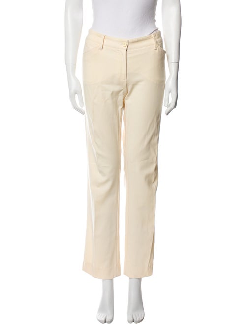 Dolce & Gabbana Virgin Wool Straight Leg Pants