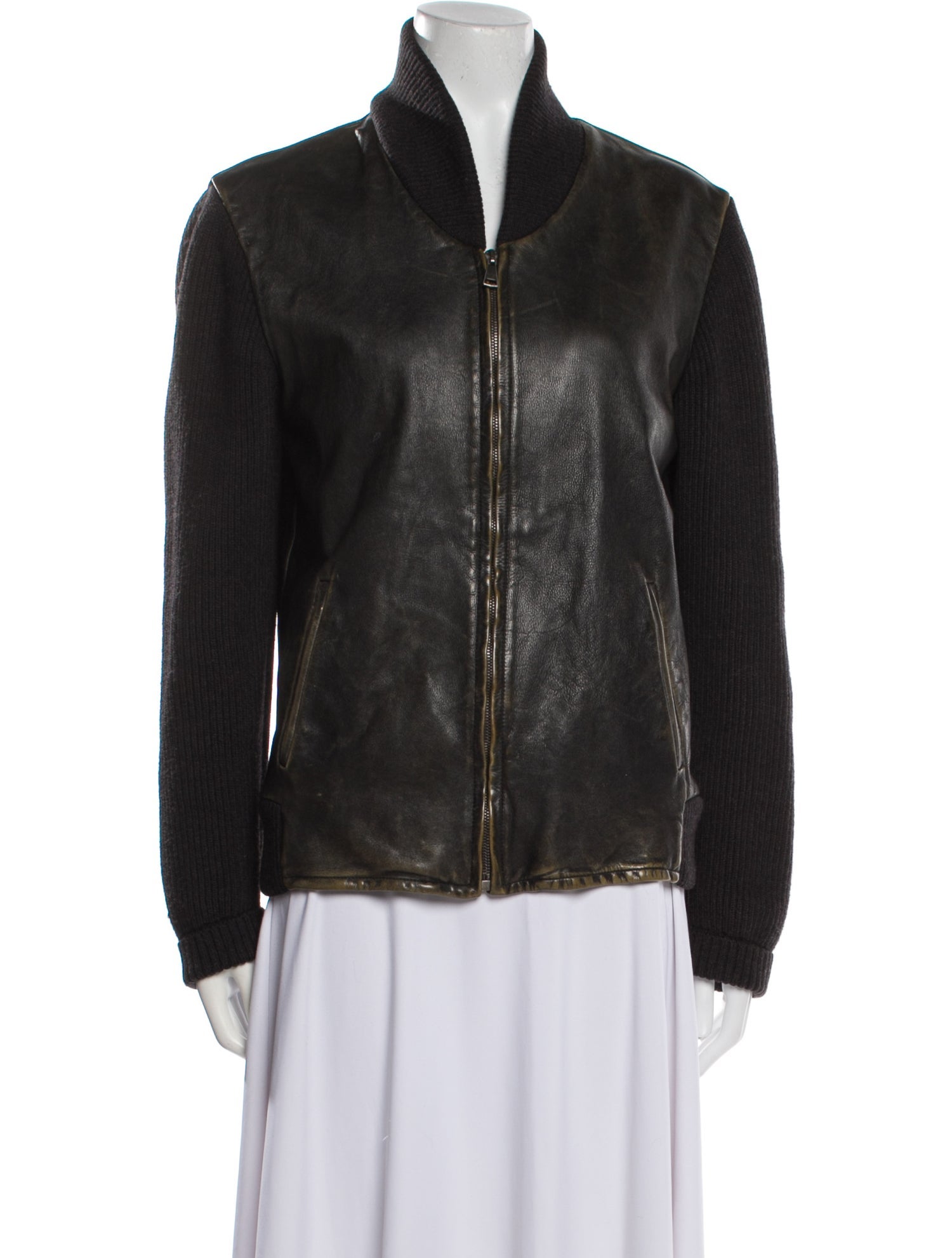 Dolce & Gabbana Leather Jacket