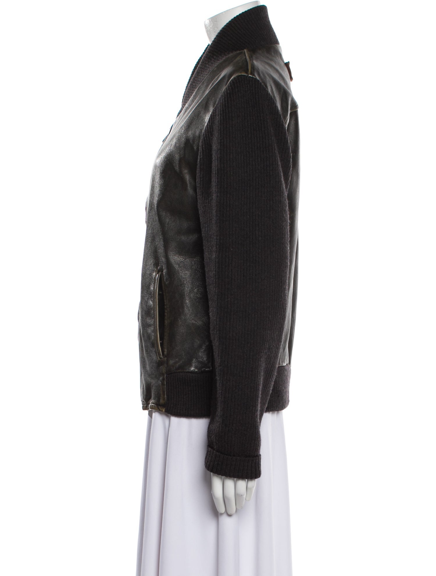 Dolce & Gabbana Leather Jacket