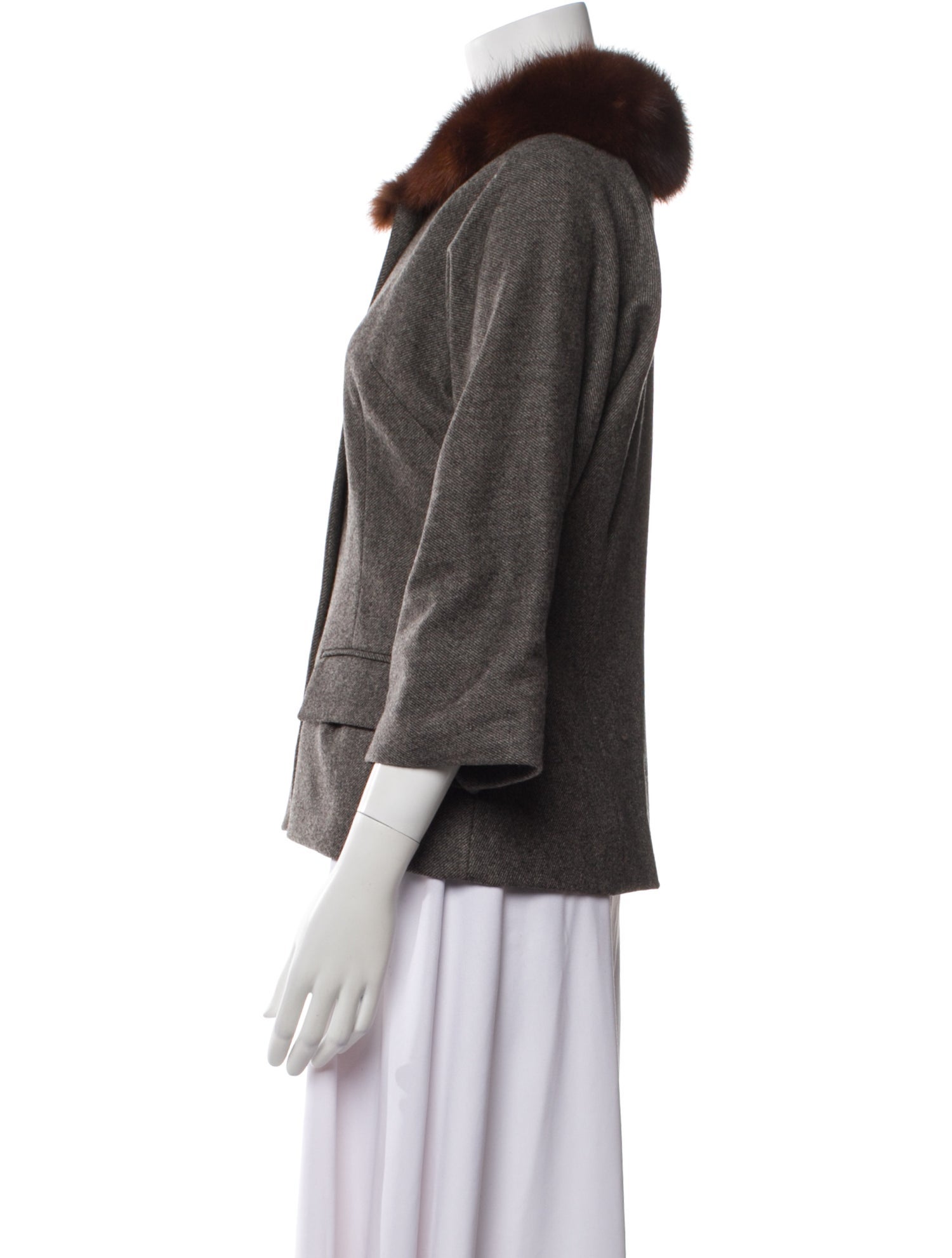 Dolce & Gabbana Vintage 2000's Faux Fur Jacket