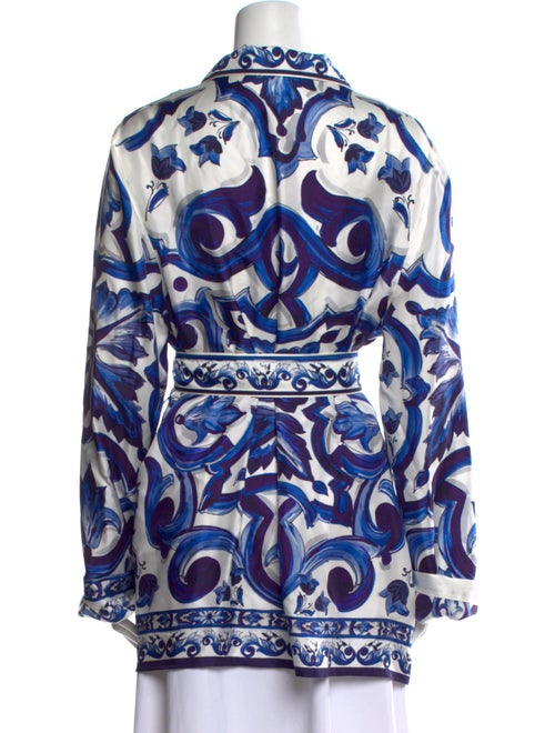 Dolce & Gabbana Silk Printed Tunic