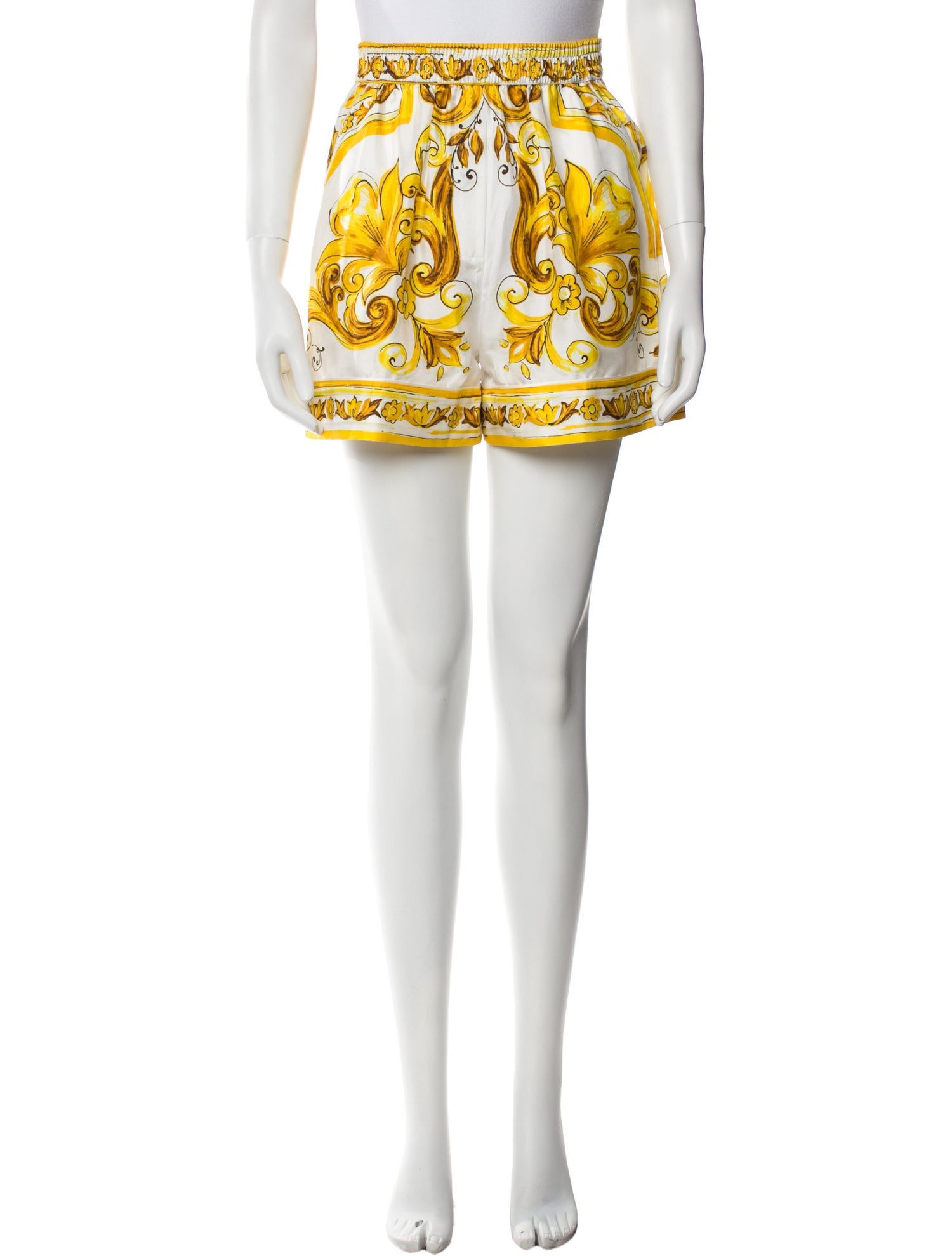 Dolce & Gabbana Printed Mini Shorts