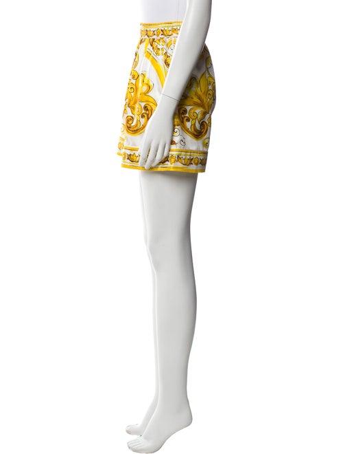 Dolce & Gabbana Printed Mini Shorts