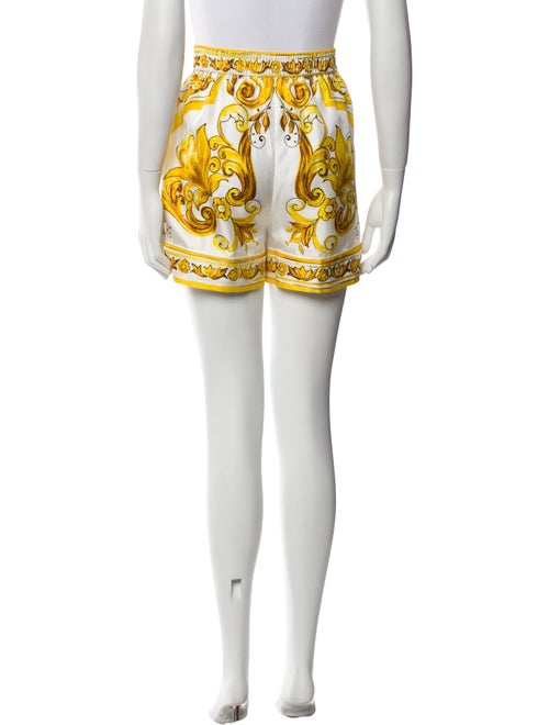 Dolce & Gabbana Printed Mini Shorts