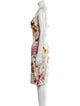 Dolce & Gabbana Linen Knee-Length Dress