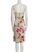 Dolce & Gabbana Linen Knee-Length Dress