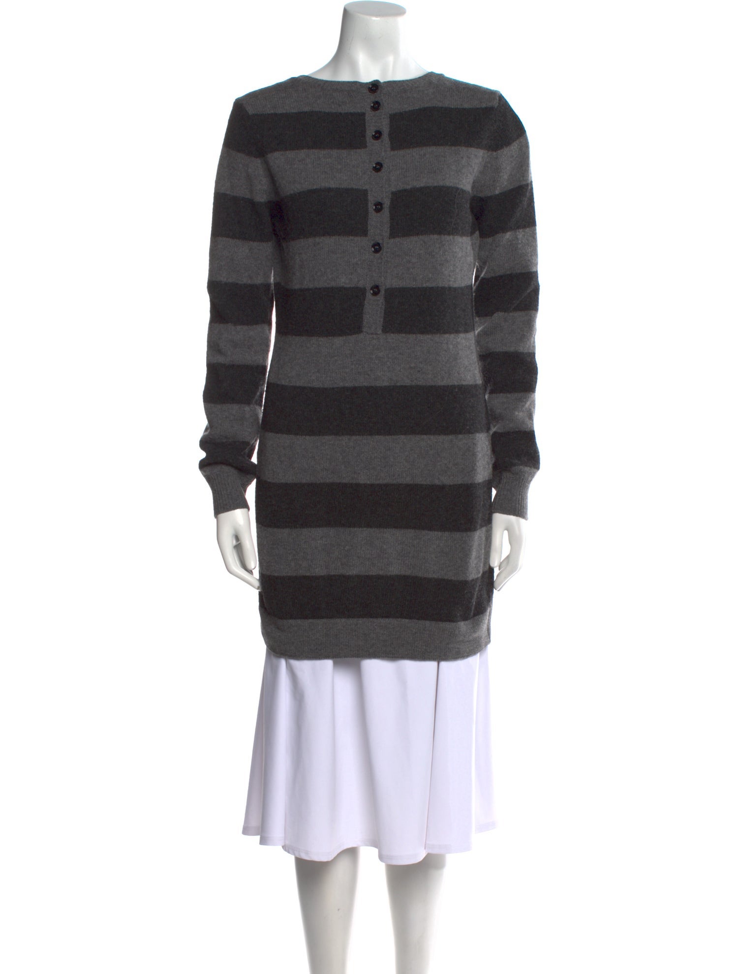 Dolce & Gabbana Virgin Wool Striped Sweater