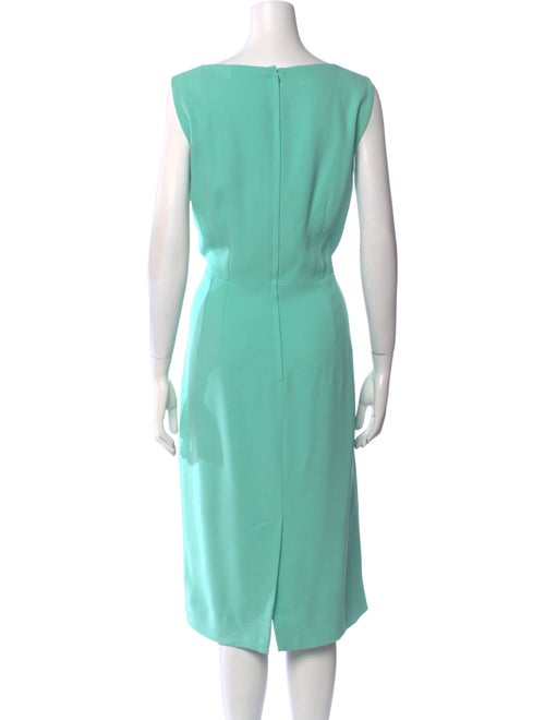 Dolce & Gabbana V-Neck Midi Length Dress