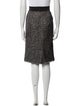 Dolce & Gabbana Virgin Wool Knee-Length Skirt
