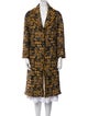 Dolce & Gabbana Tweed Pattern Coat