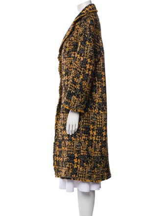 Dolce & Gabbana Tweed Pattern Coat